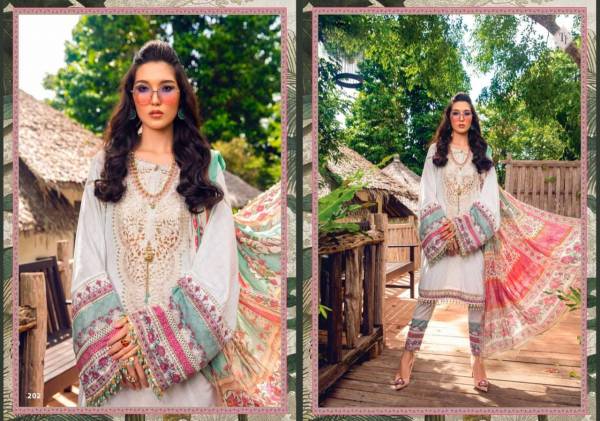 Tanishk M Prints Maria B Cambric Cotton Ethnic Wear Pakistani Salwar Kameez Collection